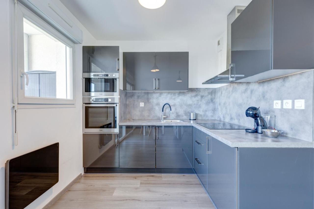 Apartmán Viva Leman- Hypercentre - Vue Panoramique- Parking - Wifi Thonon-les-Bains Exteriér fotografie